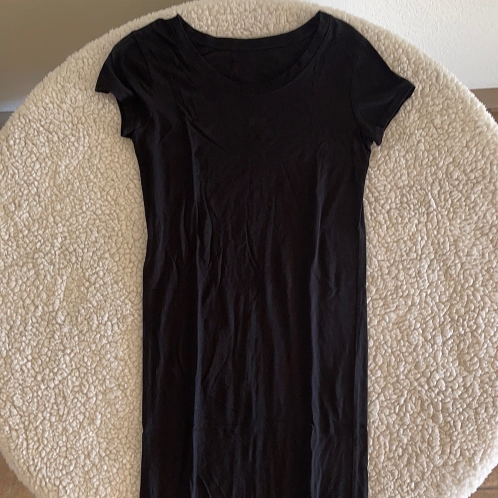NBW. XS. Flag Nor Fail. Black T-shirt Dress